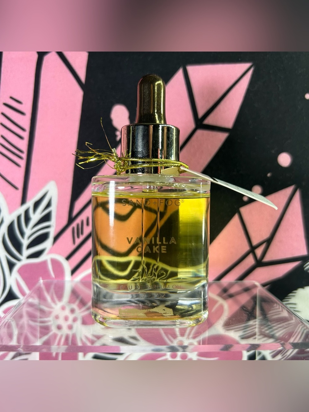 Sand + Fog "Vanilla Cake" Eau de Parfum Oil 1.7fl oz Dropper Full Size